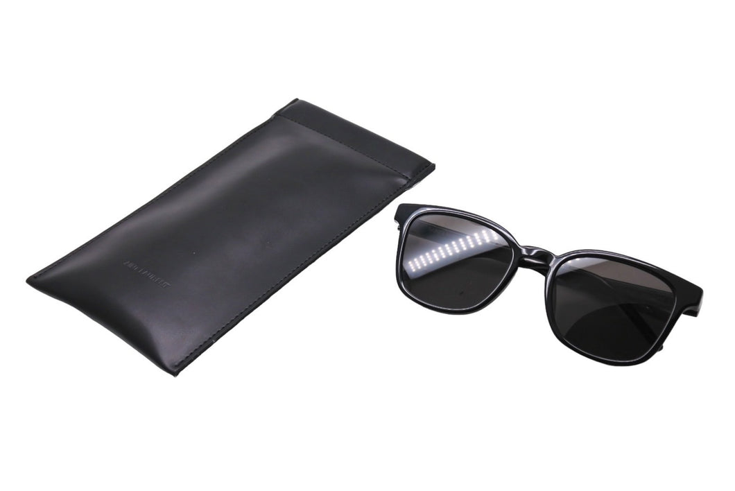 YVES SAINT LAURENT イヴサンローラン サングラス 眼鏡 SL327/K001 サイズ54□21-145 ブラック 美品 中古 65263