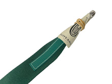 画像をギャラリービューアに読み込む, 新品未使用 GOYARD ゴヤール ベルト ストラップMM BANSANMMLTC09CL09P レザー コットン ポリエステル グリーン 中古 65299
