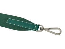 画像をギャラリービューアに読み込む, 新品未使用 GOYARD ゴヤール ベルト ストラップMM BANSANMMLTC09CL09P レザー コットン ポリエステル グリーン 中古 65299