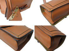画像をギャラリービューアに読み込む, 極美品 LOEWE ロエベ バルセロナ ショルダーバッグ ボディバッグ スペイン製 カーフレザー ブラウン ゴールド金具 中古 65305