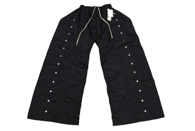 新品未使用 Rick Owens DRKSHDW リックオウエンス ダークシャドウ バベル プッシャー パンツ 2024SS ブラック ナイロン サイズM DU01D1377/BR 中古 65418