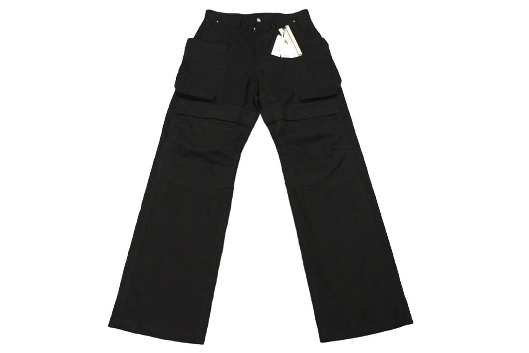 新品未使用 Rick Owens リックオウエンス 24FW STEFAN CARGO パンツ ステファンカーゴ ブラック PORTERVILLE RU02D6346 サイズ32 中古 65419