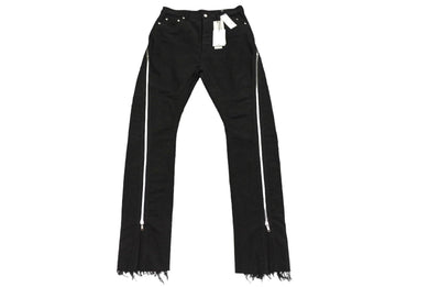 極美品 Rick Owens リックオウエンス 24FW BOLAN BANANA デニムパンツ ブラック ボランバナナ PORTERVILLE RU02D6343 サイズ31 中古 65421