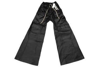 新品未使用 Rick Owens リックオウエンス カーゴベラパンツ CARGOBELAS 2024FW ブラック サイズ44 RU02D6339-SCT 中古 65424