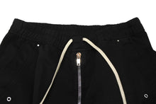 画像をギャラリービューアに読み込む, 新品未使用 RICK OWENS DRKSHDW リックオウエンス ダークシャド ダブルカーゴ ジャンボ ベラパンツ 2024FW ブラック サイズL DU10D1398 CB 中古 65425