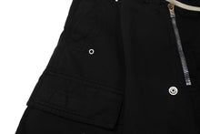 画像をギャラリービューアに読み込む, 新品未使用 RICK OWENS DRKSHDW リックオウエンス ダークシャド ダブルカーゴ ジャンボ ベラパンツ 2024FW ブラック サイズL DU10D1398 CB 中古 65425