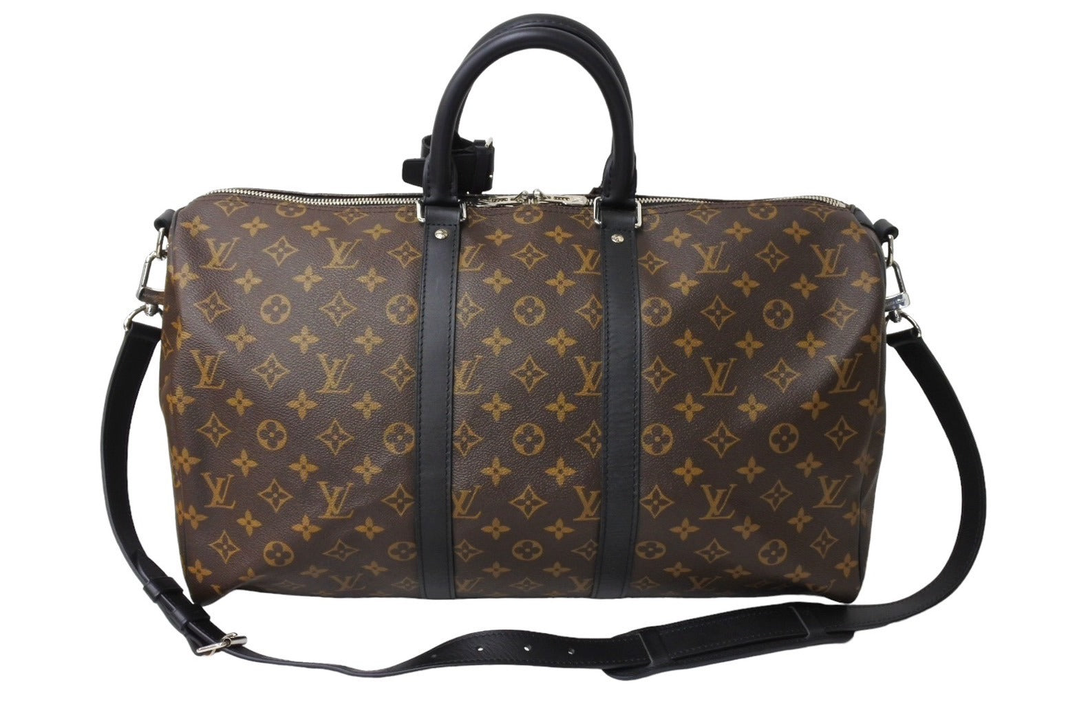 極美品 LOUIS VUITTON ルイヴィトン キーポル バンドリエール45