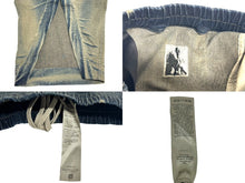 画像をギャラリービューアに読み込む, 極美品 Rick Owens リックオウエンス デニムスカート ダークシャドウ DS01C6332 サイズXS 中古 65586