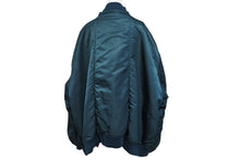 画像をギャラリービューアに読み込む, VETEMENTS ヴェトモン ボンバージャケット サイズS WAH18JA18 アルファ リバーシブル ナイロン グリーン レッド 18SS 美品 中古 65806