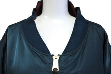 画像をギャラリービューアに読み込む, VETEMENTS ヴェトモン ボンバージャケット サイズS WAH18JA18 アルファ リバーシブル ナイロン グリーン レッド 18SS 美品 中古 65806