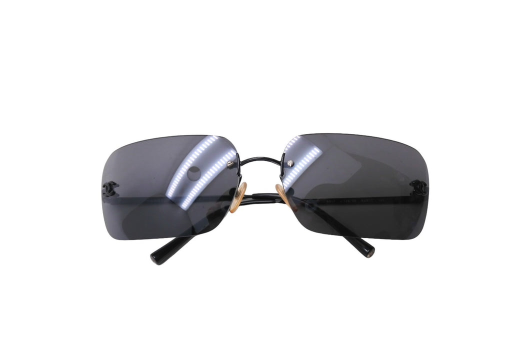 CHANEL シャネル サングラス ココマーク サイドロゴ 4017 126/26 フチ