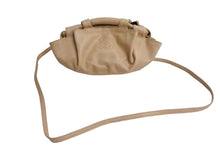 画像をギャラリービューアに読み込む, LOEWE ロエベ ナッパアイレ アナグラム 2WAY ショルダーバッグ ハンドバッグ 060802 天然皮革 ベージュ 美品 中古 66061