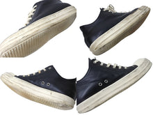 画像をギャラリービューアに読み込む, Rick Owens リックオウエンス LPO LOW SNEAKERS スニーカー RU21S6891 レザー ローカット サイズ42 ブラック 良品 中古 66093