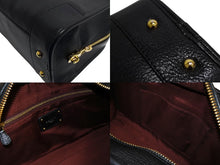 画像をギャラリービューアに読み込む, LOEWE ロエベ ハンドバッグ アマソナ28 ブラック レザー 050810 美品 中古 66120