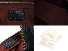 画像をギャラリービューアに読み込む, LOEWE ロエベ ハンドバッグ アマソナ28 ブラック レザー 050810 美品 中古 66120