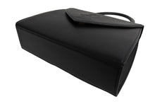 画像をギャラリービューアに読み込む, 極美品 YVES SAINT LAURENT イヴサンローラン レザー ハンドバッグ ブラック ロゴ 手持ち ゴールド金具 中古 66121