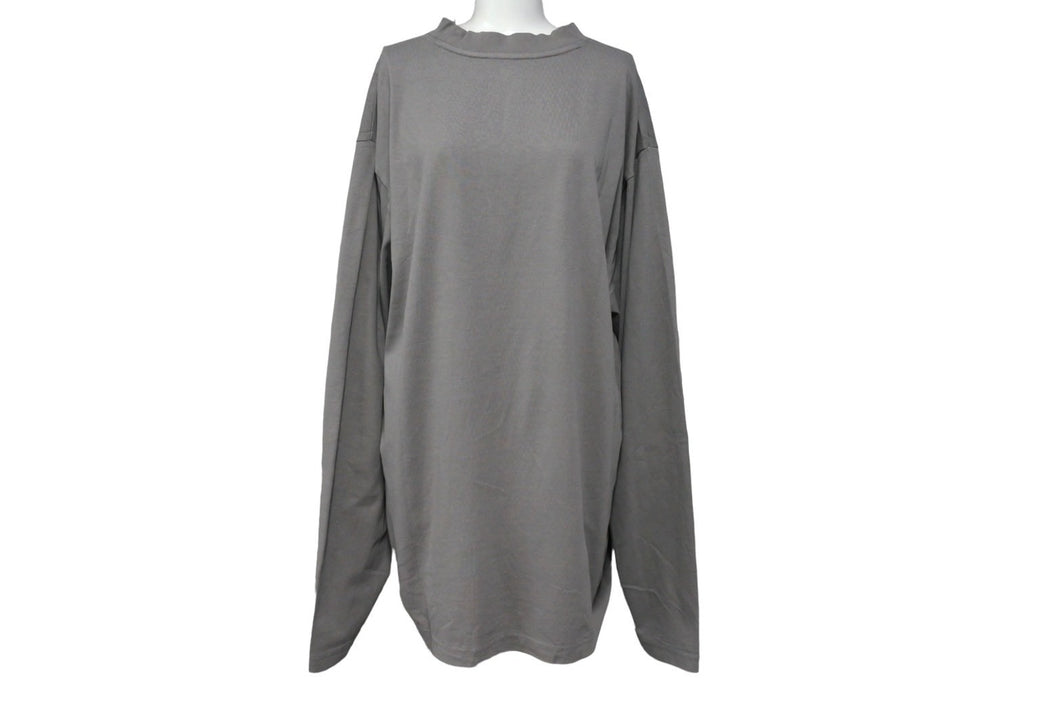 新品未使用 YEEZY GAP イージー ギャップ 長袖Ｔシャツ RN54023/CA17897 Lサイズ カニエウエスト コットン グレー 中古 66672