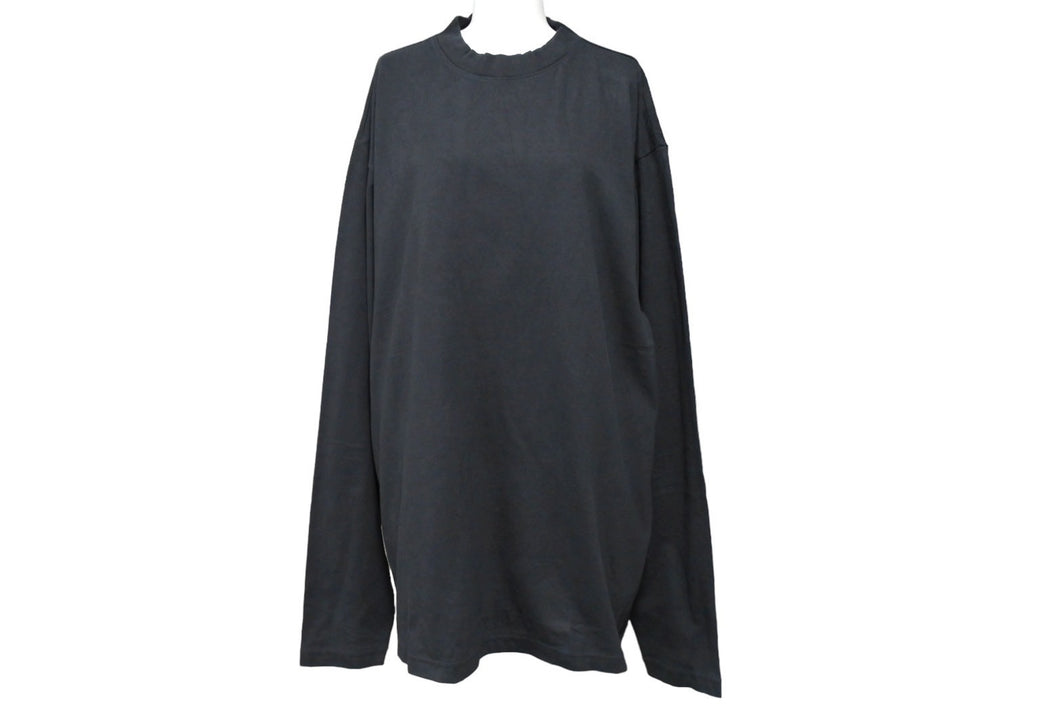 新品未使用 YEEZY GAP イージー ギャップ 長袖Ｔシャツ RN54023/CA17897 Lサイズ カニエウエスト コットン ブラック 中古 66673