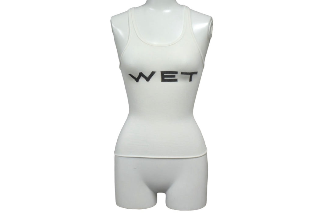 新品未使用品 YEEZY MOWALOLA イージー モワローラ WET タンクトップ ノースリーブ カニエウエスト サイズ1 ホワイト 中古 66675
