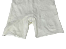 画像をギャラリービューアに読み込む, YEEZY MOWALOLA イージー モワローラ WET ロンパース 繋ぎ ノースリーブ カニエウエスト ロゴ サイズ1 ホワイト 美品 中古 66676