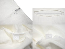画像をギャラリービューアに読み込む, 新品未使用 YEEZY イージー VULTURES Box T-shirt 長袖Ｔシャツ ホワイト コットン サイズ1 中古 66678