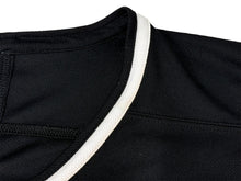 Load image into Gallery viewer, CHROME HEARTS クロムハーツ PPO HOCKEY JERSEY ホッケーシャツ サイズM レザークロスパッチ シルバー925 ブラック 美品 中古 66920