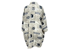 画像をギャラリービューアに読み込む, 極美品 OUTKAST CLOTHING CO. アウトキャスト クロージング 半袖シャツ サイズXL 総柄 ポリエステル グレー 中古 66923