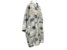 画像をギャラリービューアに読み込む, 極美品 OUTKAST CLOTHING CO. アウトキャスト クロージング 半袖シャツ サイズXL 総柄 ポリエステル グレー 中古 66923