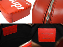 画像をギャラリービューアに読み込む, SUPREME シュプリーム LOUISVUITTON ルイヴィトン ダヌーブPM エピ Ｍ53417 17AW レッド 美品 中古 4c066305