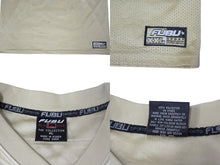 Load image into Gallery viewer, FUBU THE COLLECTION フブ ゲームシャツ ホッケーシャツ サイズXL ポリエステル ゴールド レッド メッシュ 美品 中古 66988
