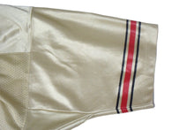 Load image into Gallery viewer, FUBU THE COLLECTION フブ ゲームシャツ ホッケーシャツ サイズXL ポリエステル ゴールド レッド メッシュ 美品 中古 66988