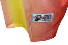 Load image into Gallery viewer, 極美品 FUBU THE COLLECTION フブ ゲームシャツ ホッケーシャツ サイズF ポリエステル レッド イエロー メッシュ 中古 67069