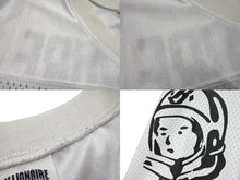 Load image into Gallery viewer, BILLIONAIRE BOYS CLUB ビリオネアボーイズクラブ ゲームシャツ サイズM メッシュ ロゴ プリント ホワイト ポリエステル 美品 中古 67088