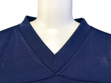 Load image into Gallery viewer, FUBU THE COLLECTION フブ ゲームシャツ ホッケーシャツ サイズXL ポリエステル ネイビー ホワイト 良品 中古 67123