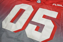 Load image into Gallery viewer, FUBU フブ ゲームシャツ フットボールシャツ ヴィンテージ サイズXL ポリエステル レッド ホワイト グレー 美品 中古 67124
