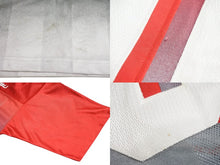 Load image into Gallery viewer, FUBU フブ ゲームシャツ フットボールシャツ ヴィンテージ サイズXL ポリエステル レッド ホワイト グレー 美品 中古 67124