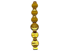 画像をギャラリービューアに読み込む, GIANNI VERSACE ジャンニ ヴェルサーチ メデューサ コインウォッチ 腕時計 5連 ゴールド クオーツ アナログ表示 GP 美品 中古 67237