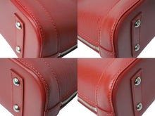画像をギャラリービューアに読み込む, 極美品 LOUIS VUITTON ルイ ヴィトン アルマBB 2WAYハンドバッグ M40850 トロンハンドル キーベル エピレザー レッド 中古 67345