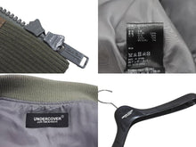 画像をギャラリービューアに読み込む, UNDERCOVER アンダーカバー ジップアップ ライダースジャケット ブルゾン リブトリム UC2B4212 ベージュ 3 美品 中古 67433