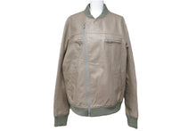 画像をギャラリービューアに読み込む, UNDERCOVER アンダーカバー ジップアップ ライダースジャケット ブルゾン リブトリム UC2B4212 ベージュ 3 美品 中古 67433