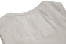 画像をギャラリービューアに読み込む, LOEWE ロエベ タンクトップ ノースリーブ 刺繍ロゴ入り S359Y23X85 サイズXS コットン ポリウレタン ホワイト ブラック 美品 中古 67521