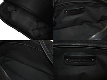 Load image into Gallery viewer, 極美品 BOTTEGAVENETA ボッテガヴェネタ イントレチャート トラベルポーチ カーフスキン ブラック 中古 67547