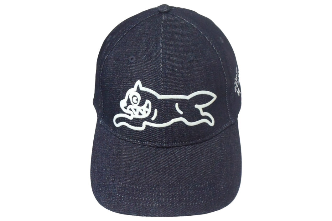 新品未使用 ICECREAM アイスクリーム BBC DENIM CAP RUNNING DOG デニム キャップ ICJP233H002 サイズM ブラック 中古 67726