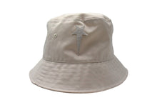 画像をギャラリービューアに読み込む, RICK OWENS リックオウエンス CHAMPION チャンピオン NYLON GILLIGAN BUCKET HAT バケットハット ベージュ ML CM01B5633-CHNY 美品 中古 4c067730