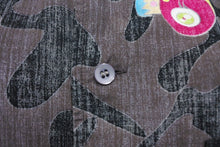 画像をギャラリービューアに読み込む, 極美品 ISSEY MIYAKE MEN イッセイミヤケ メン × 村上隆 プリント 半袖シャツ ブラウン ポジきのこ ME01FJ634 サイズL 中古 4c068757