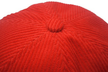 画像をギャラリービューアに読み込む, 新品未使用 SAINT MICHAEL セントマイケル CAP キャップ SECRET シークレット コーデュロイ レッド ホワイト サイズ0S 中古 4c068898