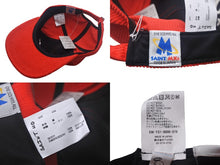 画像をギャラリービューアに読み込む, 新品未使用 SAINT MICHAEL セントマイケル CAP キャップ SECRET シークレット コーデュロイ レッド ホワイト サイズ0S 中古 4c068898