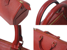画像をギャラリービューアに読み込む, LOUIS VUITTON ルイ ヴィトン エピ スピーディ30 ハンドバッグ M43007 エピレザー カスティアンレッド ゴールド金具 美品 中古 4c069168
