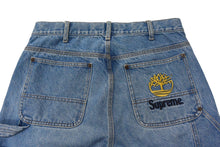 画像をギャラリービューアに読み込む, [USED/中古]Supreme シュプリーム デニムパンツ Double Knee Painter Pant Denim 21SS ブルー コットン 30 Bランク 中古 4c069413