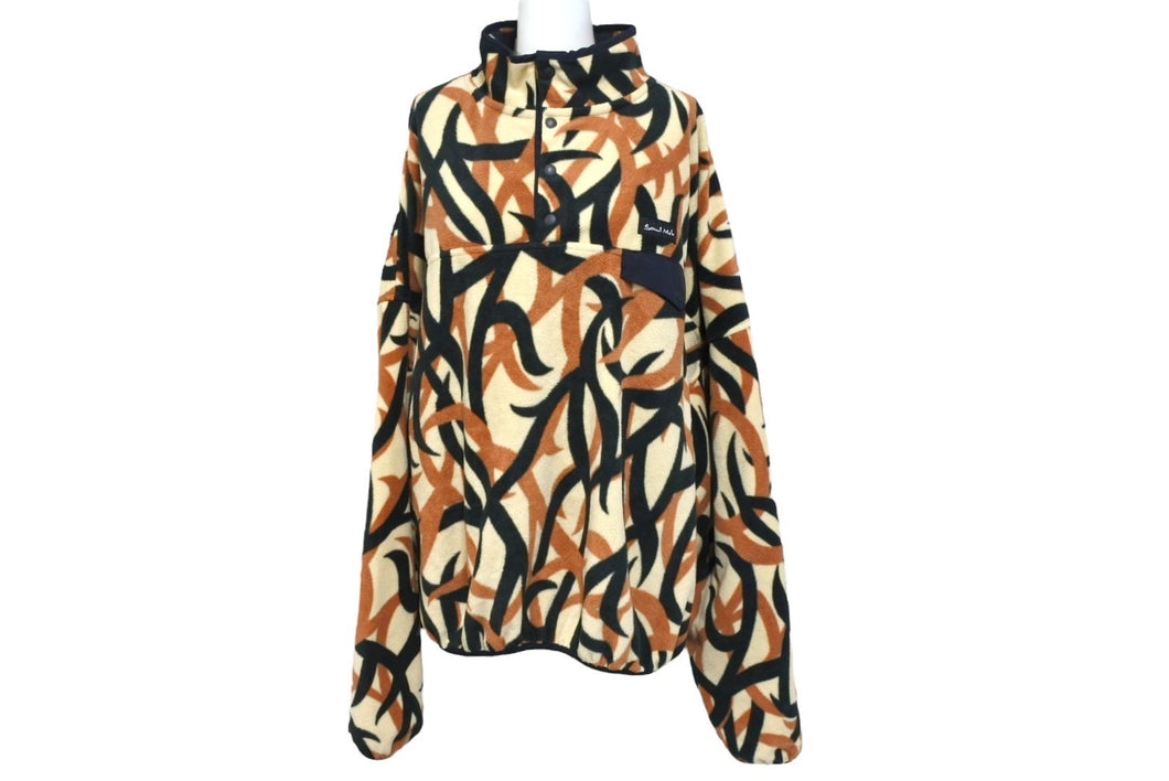 新品未使用 SAINT MICHAEL セントマイケル FLEECE PLOVR フリースプルオーバー SM-YS1-0000-061 サイズL カモ柄 ポリエステル 中古 4c069473